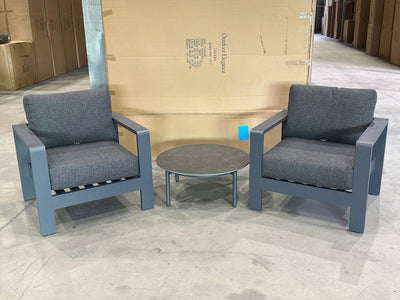 FLOORSTOCK SALE- Malibu 3pc Outdoor Lounge Setting_1