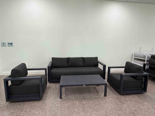 FLOORSTOCK SALE- Milos 4pc Outdoor Aluminium Lounge Setting_1