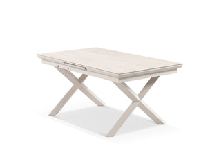 Byron Extension Outdoor Dining Table in Dune / Travertino / 160 - 210cm 1