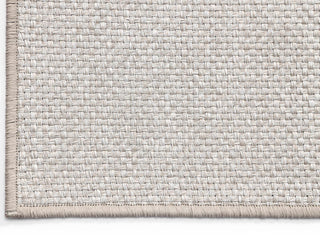 Cancun Outdoor Rug in Natural - close-up.