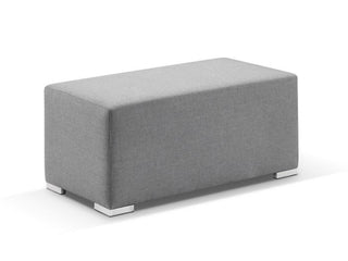 SUNSHINE COAST FLOOR STOCK SALE - Cubix 45 x 90 Sunbrella Ottoman - Cast Slate_2