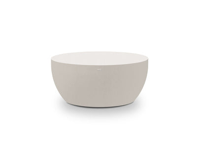 Curv 30 Outdoor Coffee Table in Bone