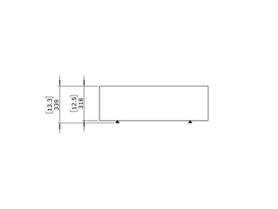 Circ 40 Outdoor Coffee Table in Graphite 1