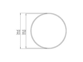 Node 30 Outdoor Coffee Table in Bone 1