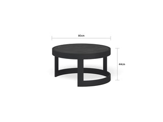 Aspen Modular | Outdoor Lounge Setting in Charcoal / Sooty / 7 Seater / Aspen Coffee Table Set_3