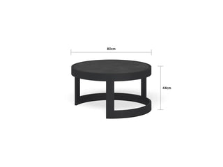 Milos Sofa Set | Outdoor Lounge Setting in Charcoal / Graphite / 4 Seater / Aspen Coffee Table Set_8