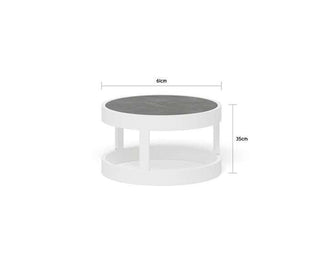 Ubud Sofa Set | Outdoor Lounge Setting in White / Grey Chine / 4 Seater / Aspen Coffee Table Set_4