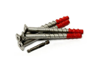 Base Plate Countersunk Concrete Screws.