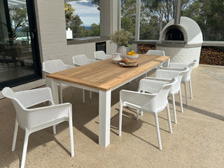 Corfu Table with Bailey Chairs 9pc Outdoor Dining Setting_1