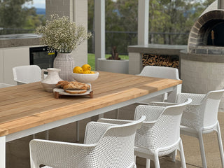 Corfu Table with Bailey Chairs 9pc Outdoor Dining Setting_4
