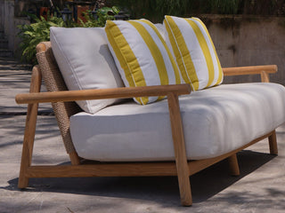 Corsica Outdoor Lounge in 2 Seater - close-up 3.