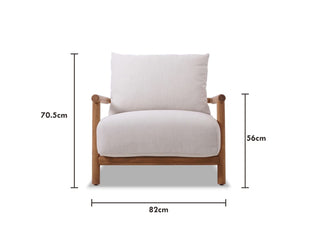 Corsica Sofa Set | Outdoor Lounge Setting in Teak / Bix / Lopi Marble / 5 Seater / Float Coffee Table_11