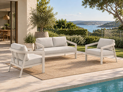 Covina Sofa Set | Outdoor Lounge Setting in 4 Seater / Covina Coffee Table 6