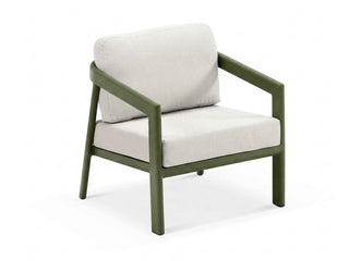 Covina Sofa Set | Outdoor Lounge Setting in Olive / Beige Claw / 4 Seater / Without Coffee Table 2