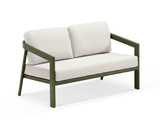 Covina Sofa Set | Outdoor Lounge Setting in Olive / Beige Claw / 4 Seater / Without Coffee Table 1
