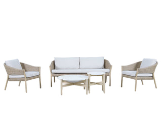 Croft Sofa Set | Outdoor Lounge Setting in Talara Coffee Table 1