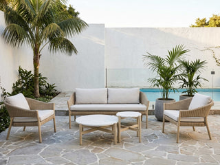 Croft Sofa Set | Outdoor Lounge Setting in Talara Coffee Table