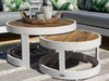 White / Teak