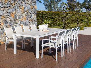 Danli Ceramic Table with Verde Chairs 9pc Outdoor Dining Setting_1