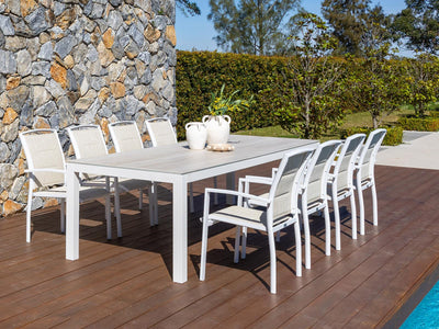 Danli Ceramic Table with Verde Chairs 9pc Outdoor Dining Setting_1