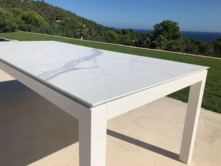 SYD FLOORSTOCK SALE - Danli Ceramic Table with Nivala Chairs 9pc Outdoor Dining Setting_3