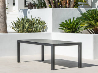 Danli Outdoor Dining Table in Charcoal / Palladium / 220x100cm
