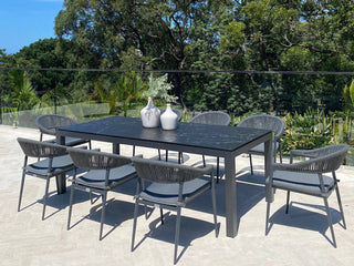 Danli Ceramic Table with Nivala Chairs 9pc Outdoor Dining Setting_1