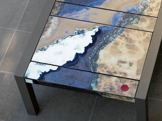 SYD FLOORSTOCK SALE - Brando Rock Lava Stone Table with Bailey Chairs- 7pc Dining Setting_3