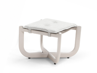 Moon Outdoor Hanging Chair Footsool in Dune