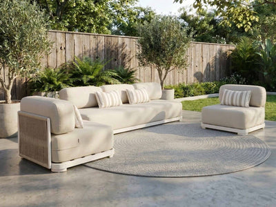 SYD FLOORSTOCK SALE- Durbuy Armless 3pc Rope Outdoor Lounge Setting_1