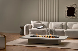 Ecosmart Daiquiri 70 Outdoor Fire Pit Table in Bone 3.
