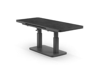 Essen Lift & Extension Outdoor Dining Table in Charcoal / Slate