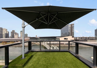 MELB CLEARANCE- V2 Eclipse 3 x 4m Rectangle Cantilever Outdoor Umbrella - Natural_8