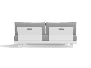 Fano Outdoor Lounge in 2 Seater - back view.
