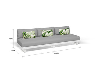 Fano Outdoor Lounge in 3 Seater 2.
