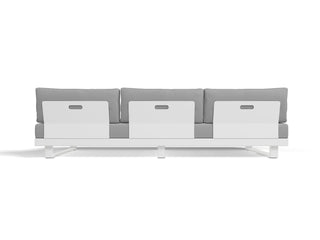 Fano Outdoor Lounge in 3 Seater - back view.