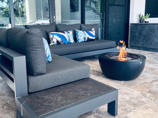 Ecosmart POD 30 Outdoor Fire Table in Graphite 4.
