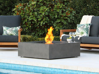 Ecosmart Base 40 Outdoor Fire Table in Natural - lifestyle.