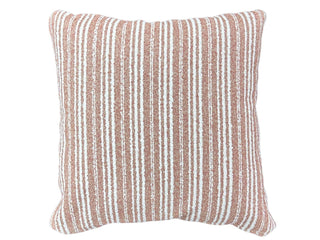 Frankie Stripe Outdoor Cushion in Desert