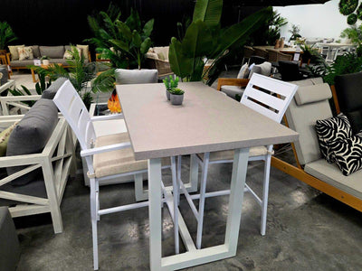 GOLD COAST FLOORSTOCK SALE - Geo Bar with Twain Chairs 3pc Outdoor Dining Setting_1