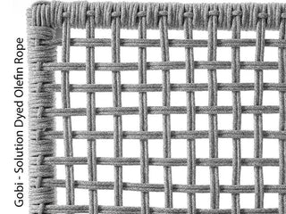 Serang Armless Outdoor Bar Chair Set in White / Gobi / Grey Ridge / Set of 2_3