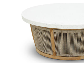 Granada Outdoor Coffee Table - close-up.