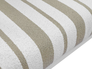 Hampton Sofa Set | Outdoor Lounge Setting in White / Chester Stripe / Without Coffee Table_6
