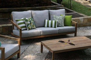MELB CLEARANCE- Venlo 4pc Teak Outdoor Lounge Setting_4