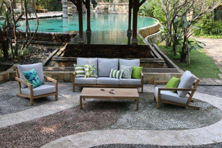 MELB CLEARANCE- Venlo 4pc Teak Outdoor Lounge Setting_6