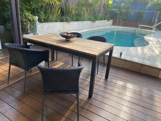Isla Outdoor Dining Chair - detail.