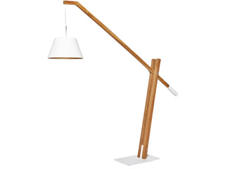 Jane Outdoor Solar Lamp with Stand in Matte White