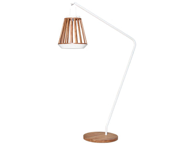 Jill Outdoor Lamp Stand in White 1