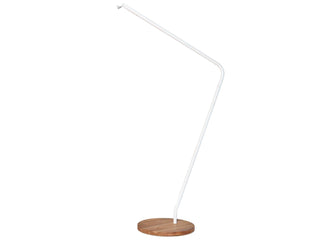 Jill Outdoor Lamp Stand in White
