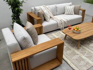 in Teak / Natte Oyster / Float Coffee Table_2